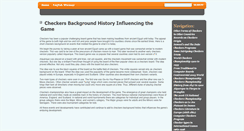 Desktop Screenshot of checkersbackground.com